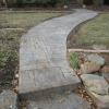 English Yorkstone, Deep Charcoal Release, Various Acid Staining...7 years old.