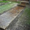 English Yorkstone, Deep Charcoal Release, Ambe/Mohagony Acid Stain